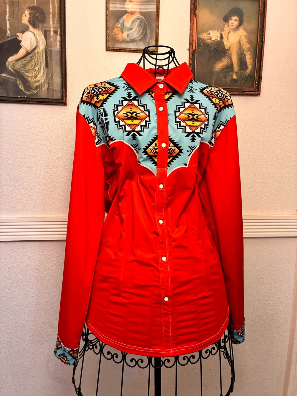 Ranch Dress’n Plus Size Western Pearl Snap-Women